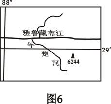 普通高等學(xué)校招生全國(guó)統(tǒng)一考試（海南卷）文科綜合能力測(cè)試（地理部分）6
