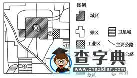 “城市內(nèi)部空間結(jié)構(gòu)”復(fù)習(xí)題7