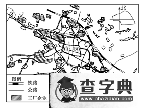 “城市內(nèi)部空間結(jié)構(gòu)”復(fù)習(xí)題6