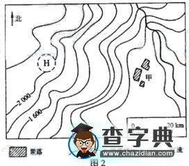 淺析普通高等學(xué)校招生統(tǒng)一考試試題卷文綜(地理)2