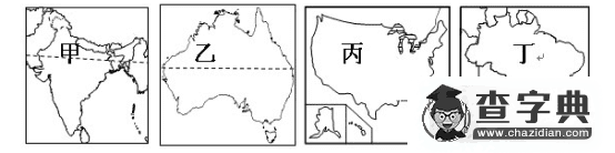初中地理會考模擬題及答案8