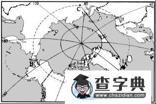 初中地理極地地區(qū)練習(xí)題及答案1