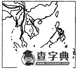 初中地理《東南亞》練習(xí)題及答案4