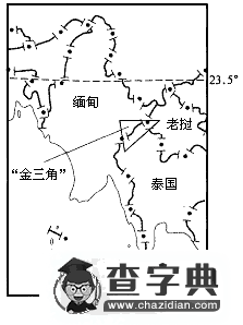 初中地理《東南亞》練習(xí)題及答案3