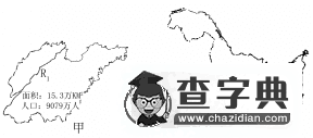 初中地理會考復習卷及答案1