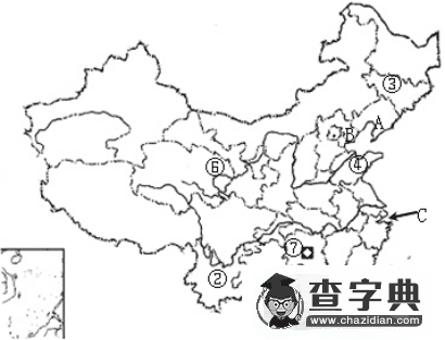 初中地理結(jié)業(yè)復(fù)習(xí)題及答案5