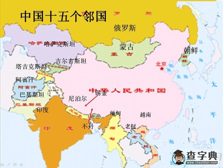 初中地理學(xué)習(xí)：中國(guó)地理直觀圖4