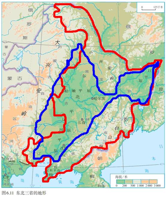 七年級地理《“白山黑水”──東北三省》教學(xué)設(shè)計（第一課時）1