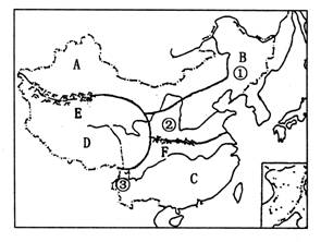 八年級(jí)下冊(cè)地理期中考試試卷2