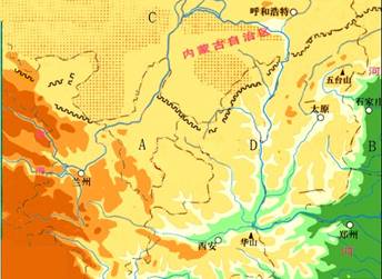 《世界最大的黃土堆積區(qū)──黃土高原》八年級(jí)地理同步測試2