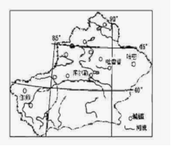 八年級(jí)地理下冊(cè)月考試題 （第5～7章）2