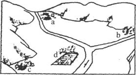 第三節(jié)《人類的居住地──聚落》地理練習1