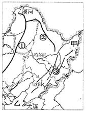《“白山黑水”──東北三省》八年級地理同步測試1