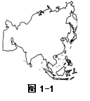 《我們生活的大洲──亞洲》測試題1