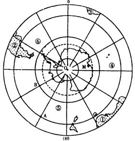 《極地地區(qū)》初中地理練習(xí)2