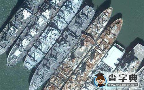 谷歌衛(wèi)星照片曝光美國(guó)后備艦隊(duì)3