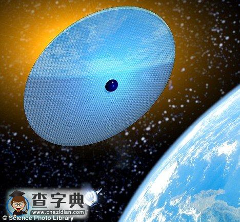擬用太空鏡面反射太陽光改變地球氣候1