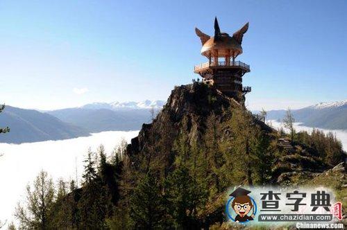 新疆喀納斯湖現(xiàn)濃霧填古云海奇觀3
