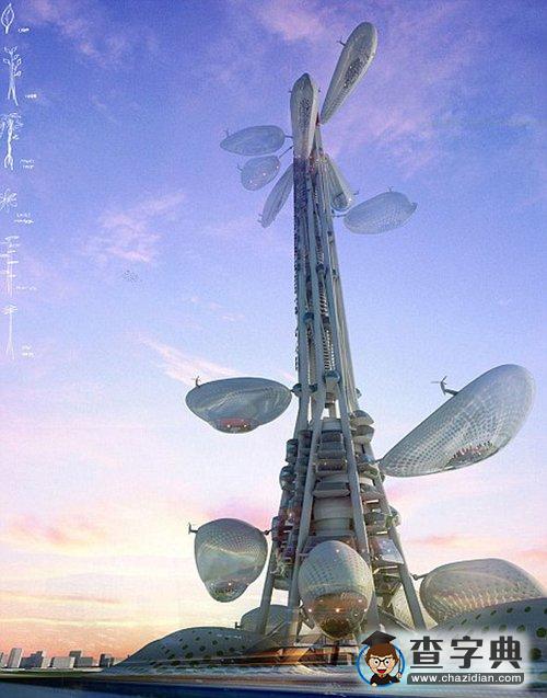 超級(jí)建筑 “金字塔”漂浮海上2