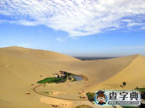 威脅“沙漠奇觀”月牙泉2