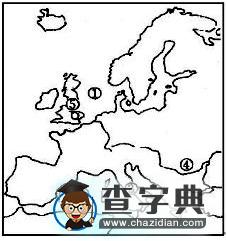 初中地理讀圖訓(xùn)練題11