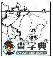 初中地理讀圖訓(xùn)練題15