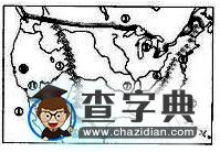 初中地理讀圖訓(xùn)練題14