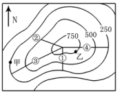 初中地理地圖試題及答案3