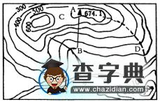 初中地理地圖試題及答案2