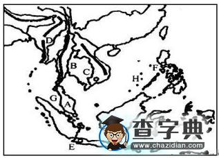 初中地理讀圖訓(xùn)練題5