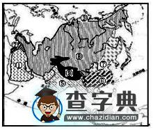 初中地理讀圖訓(xùn)練題3