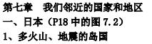 七年級地理下冊知識點--第七章1