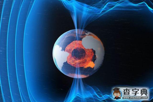 地球磁極或?qū)㈩嵉梗课靼肭虼艌鰷p弱1