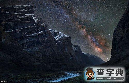 攝影師于喜馬拉雅山捕捉壯觀銀河系畫面1