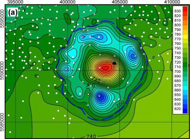 加拿大發(fā)現(xiàn)7000萬年前“天地大沖撞”隕石坑2