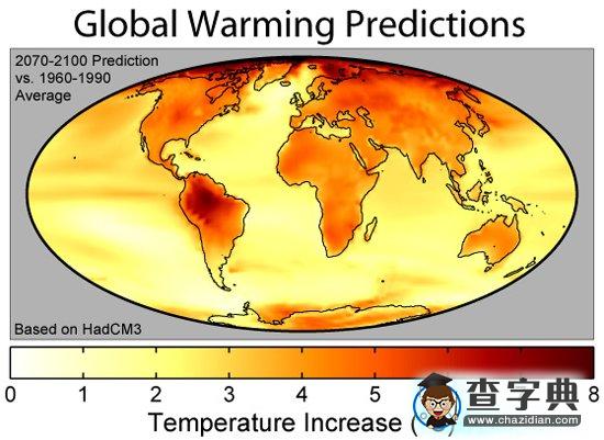 研究報(bào)告稱：全球氣溫升幅或很快超安全值1