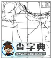 2017年高三地理聯(lián)考題及答案6