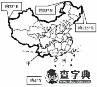2017年山東地理中考模擬題及答案8