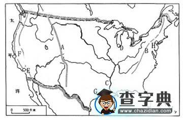 2017年初一地理下冊(cè)期末試卷1