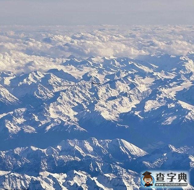 英飛行員駕駛艙拍下壯麗美景：從壯麗山河到夢幻夕陽2