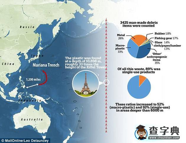 世界最深的垃圾場(chǎng)：馬里亞納海溝發(fā)現(xiàn)的塑料袋2
