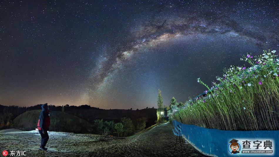 阿根廷荒原上的銀河美景 似水晶天橋懸于夜空5