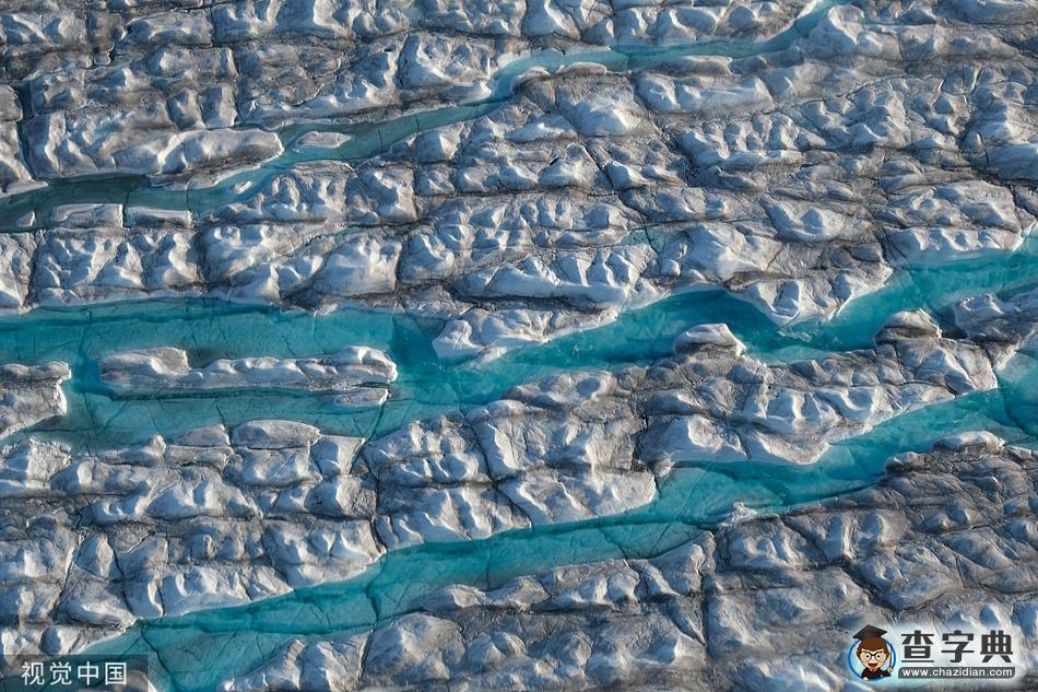 異常高溫?zé)崂恕耙宦废虮薄? 格陵蘭島冰川加速融化2
