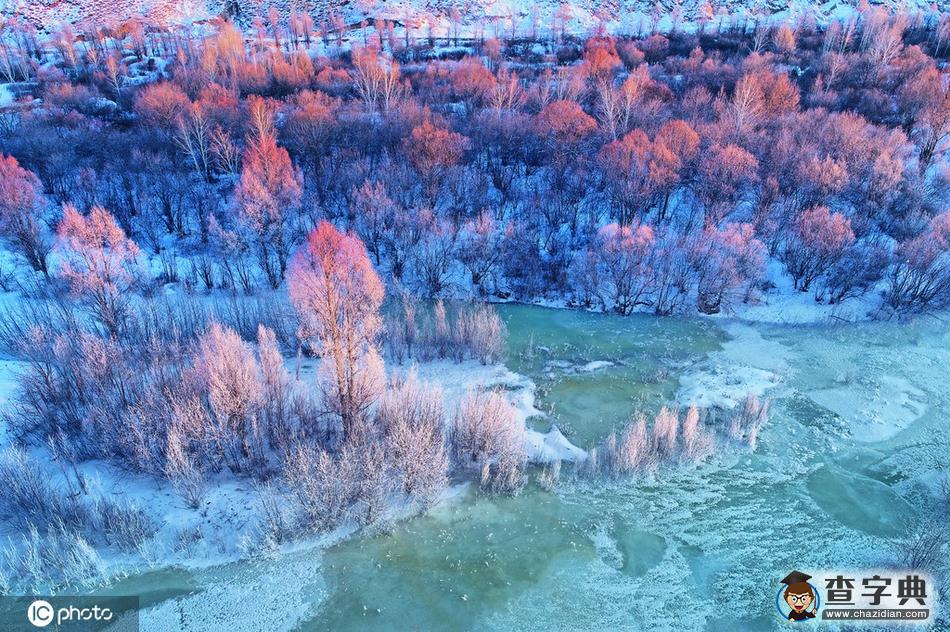 大興安嶺雪域冰河樹林朝陽晨光美得讓人心動(dòng)2