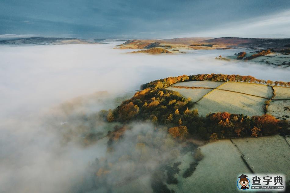 英國峰區(qū)晨景 晨霧縹緲恍如仙境10