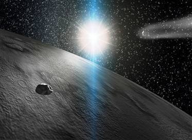 “潮濕”小行星未來將成為太空加油站(圖)
