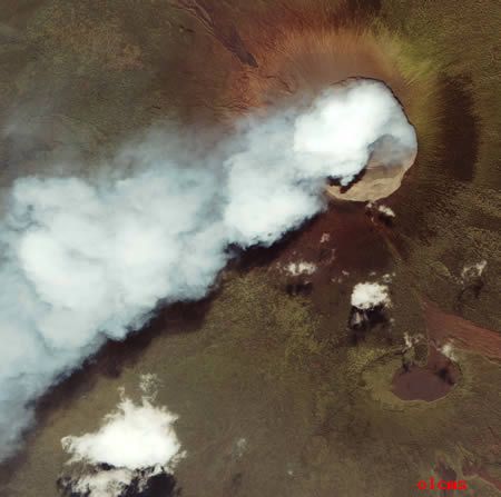 東非尼亞貢戈火山爆發(fā) 20張最壯觀衛(wèi)星地球照片:尼羅河沉積平原