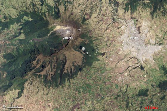 哥倫比亞加勒拉斯火山