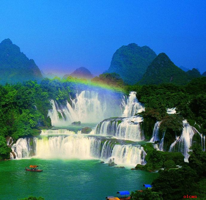 跨國風(fēng)情畫德天瀑布-美麗中國