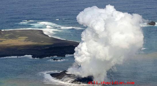 日本西之島因火山噴發(fā)面積增至5倍 可能繼續(xù)擴(kuò)大